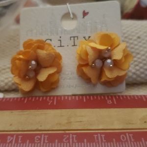 Made in the YSA by the City perfect floral studs